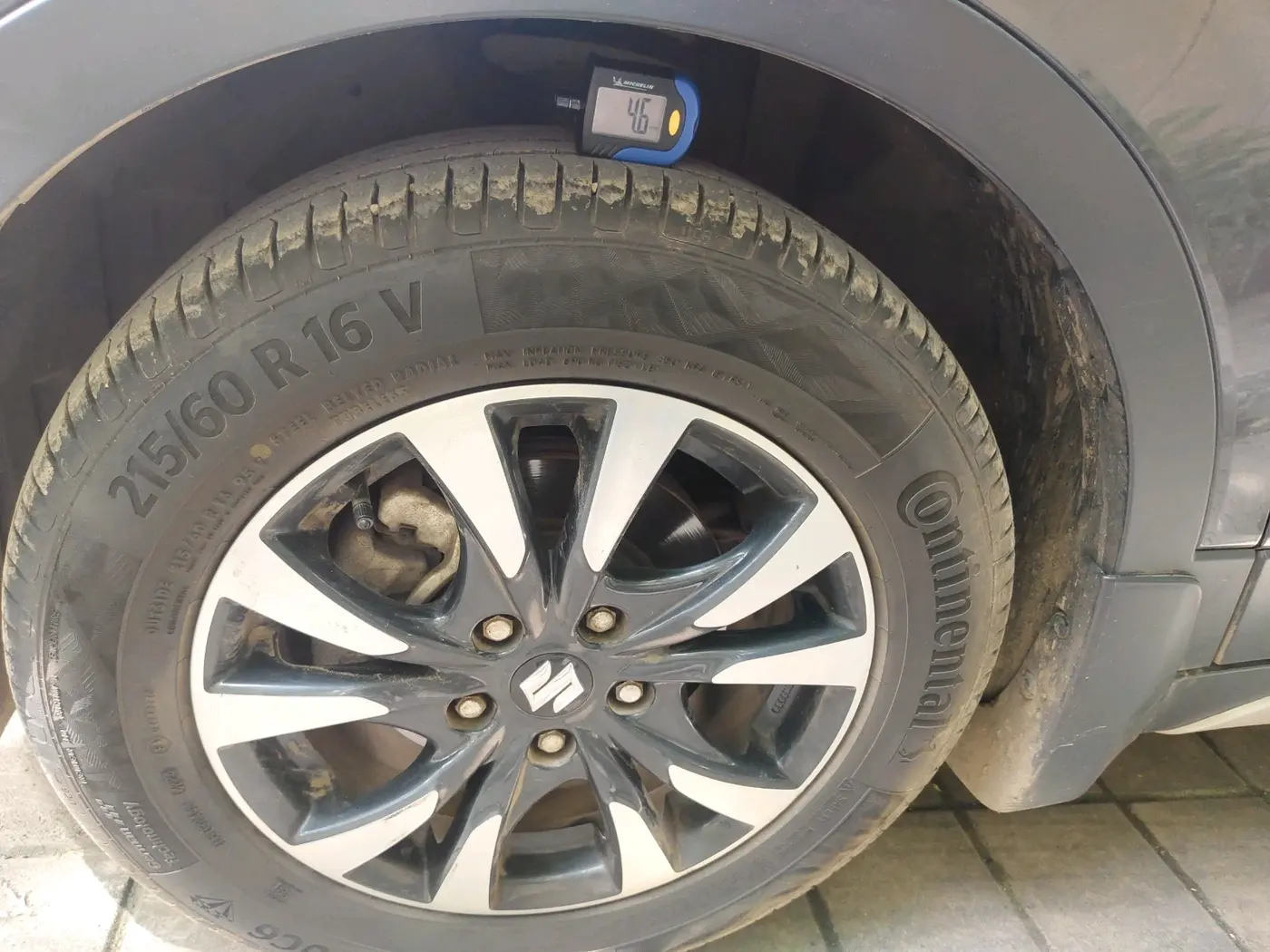 2020 Maruti S Cross ZETA AT 1.5, Petrol, Automatic, 78,585 km, tyre