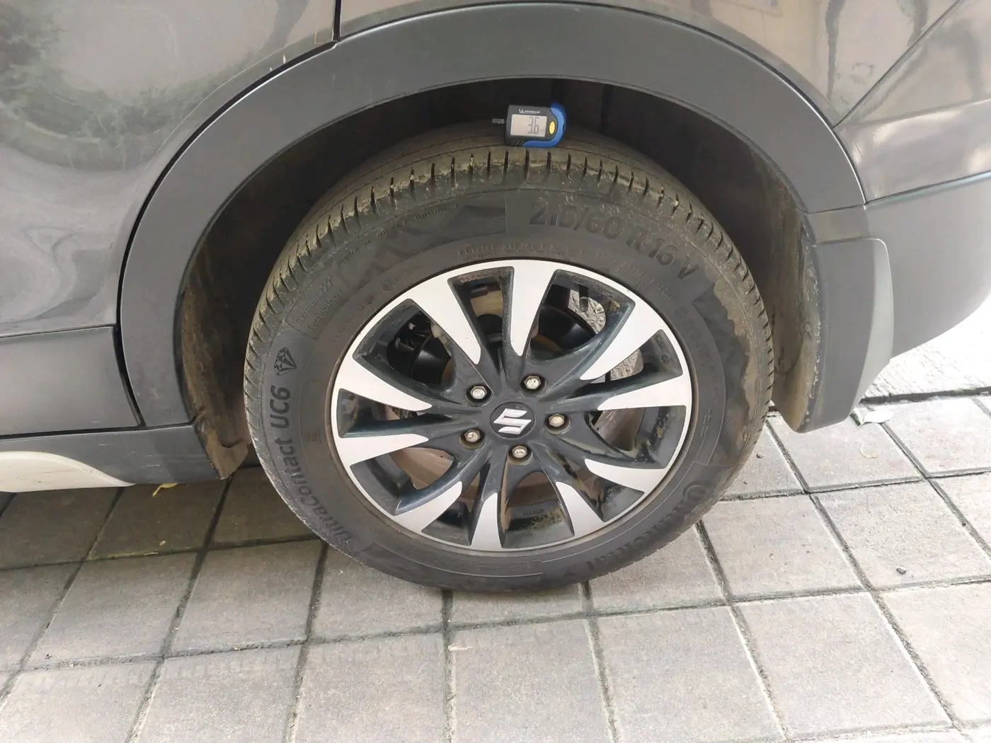 2020 Maruti S Cross ZETA AT 1.5, Petrol, Automatic, 78,585 km, tyre
