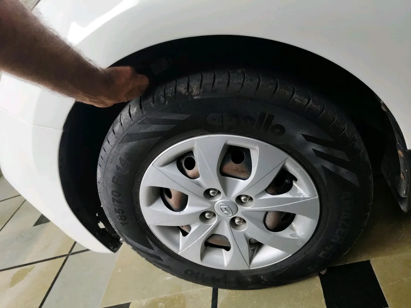 2019 Hyundai Elite i20 MAGNA PLUS 1.2, CNG, Manual, 84,719 km, tyre