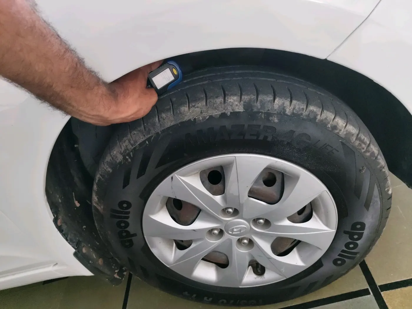 2019 Hyundai Elite i20 MAGNA PLUS 1.2, CNG, Manual, 84,719 km, tyre