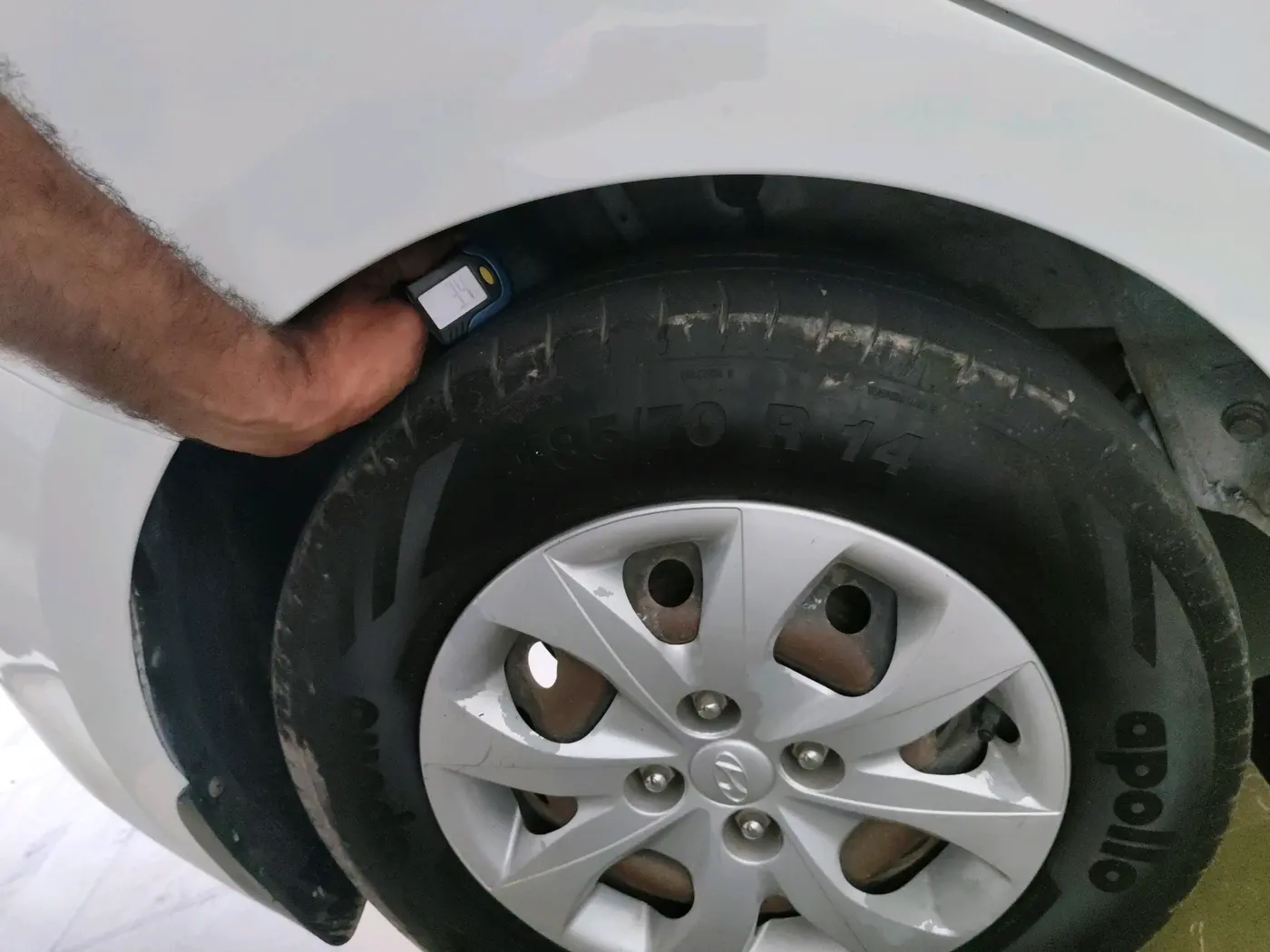 2019 Hyundai Elite i20 MAGNA PLUS 1.2, CNG, Manual, 84,719 km, tyre