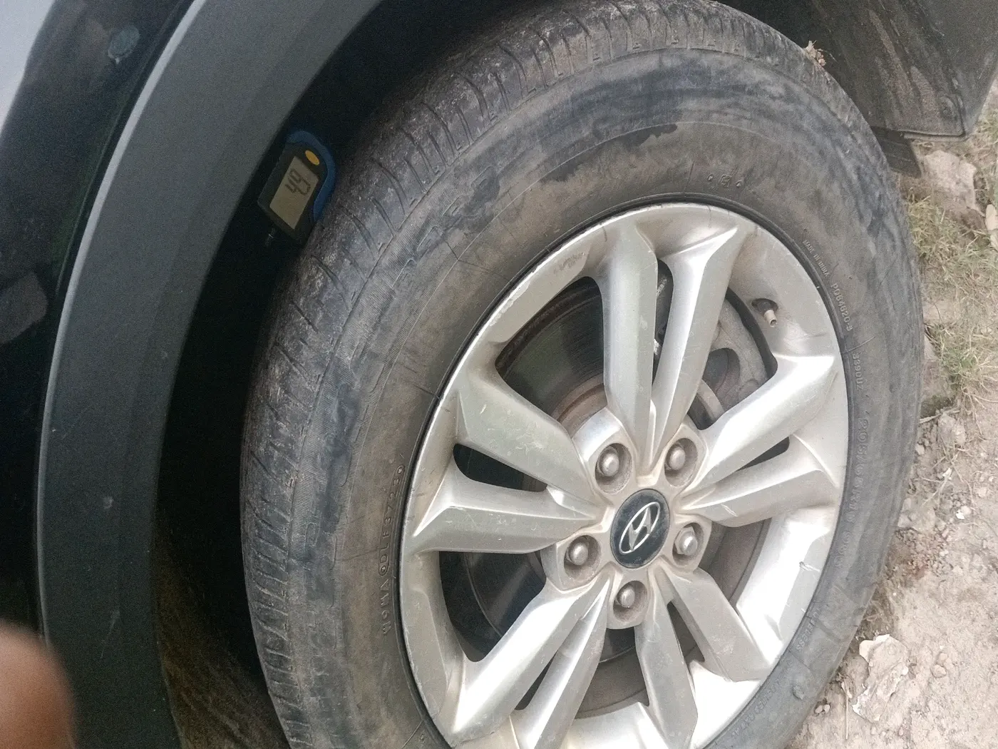 2015 Hyundai Creta SX 1.6 DIESEL, Diesel, Manual, 1,75,865 km, tyre
