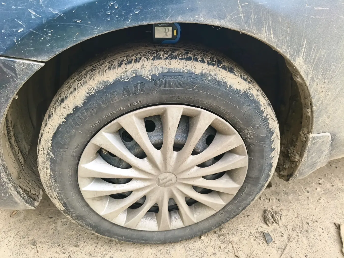 2017 Maruti Ciaz DELTA DIESEL 1.3, Diesel, Manual, 1,38,690 km, tyre