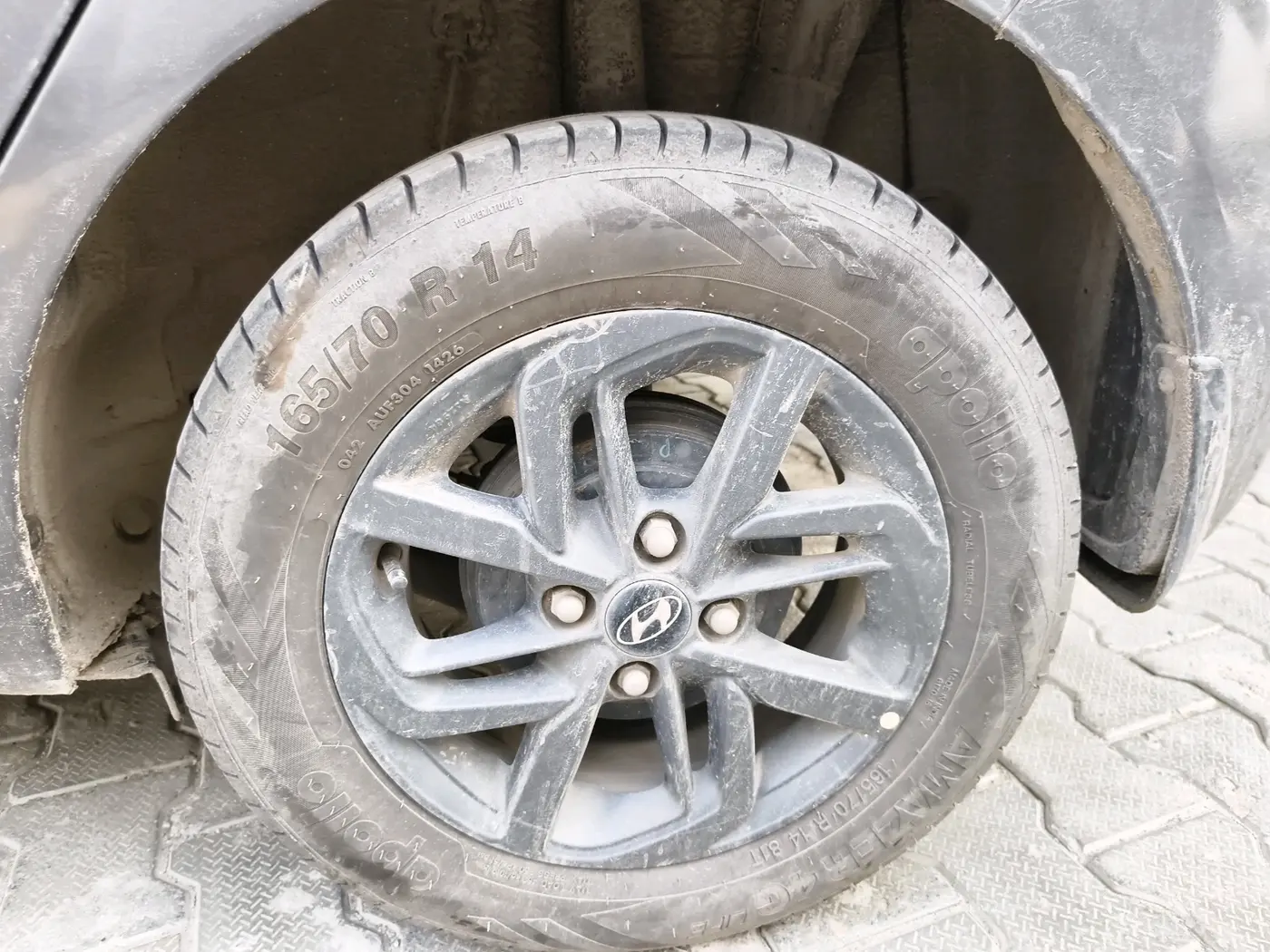 2020 Hyundai GRAND I10 NIOS SPORTZ 1.2 KAPPA VTVT CNG, CNG, Manual, 78,879 km, tyre