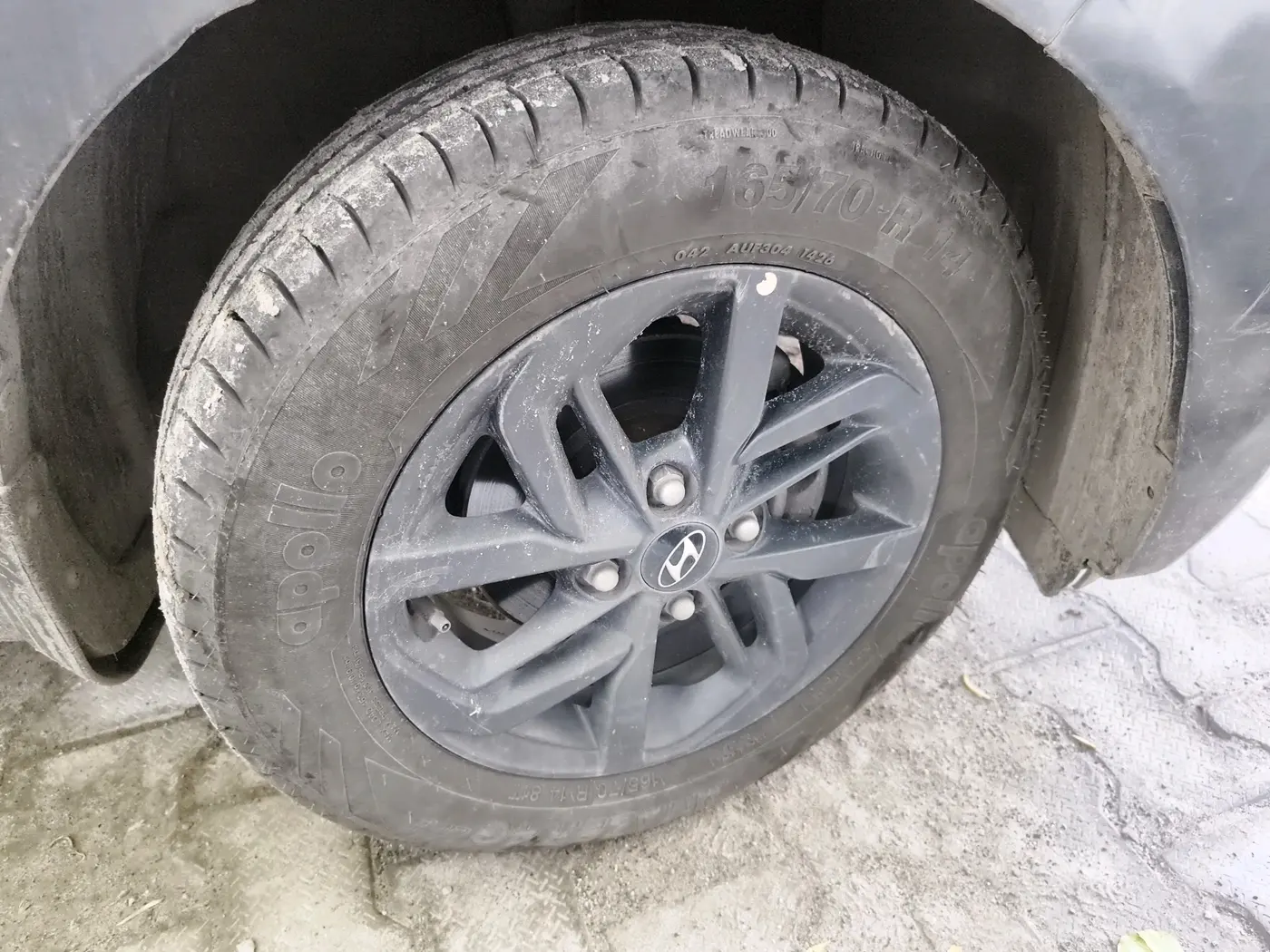 2020 Hyundai GRAND I10 NIOS SPORTZ 1.2 KAPPA VTVT CNG, CNG, Manual, 78,879 km, tyre