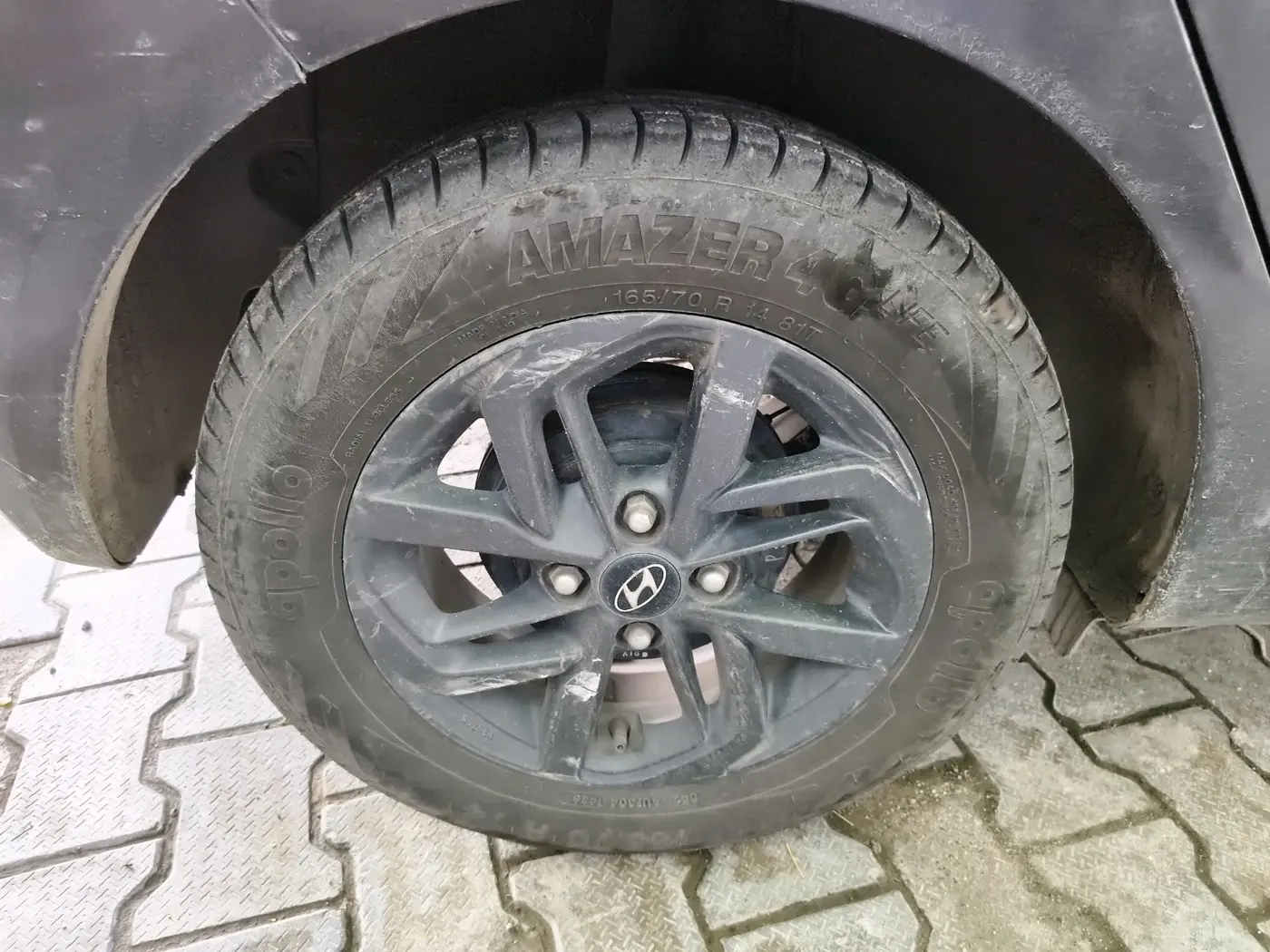 2020 Hyundai GRAND I10 NIOS SPORTZ 1.2 KAPPA VTVT CNG, CNG, Manual, 78,879 km, tyre