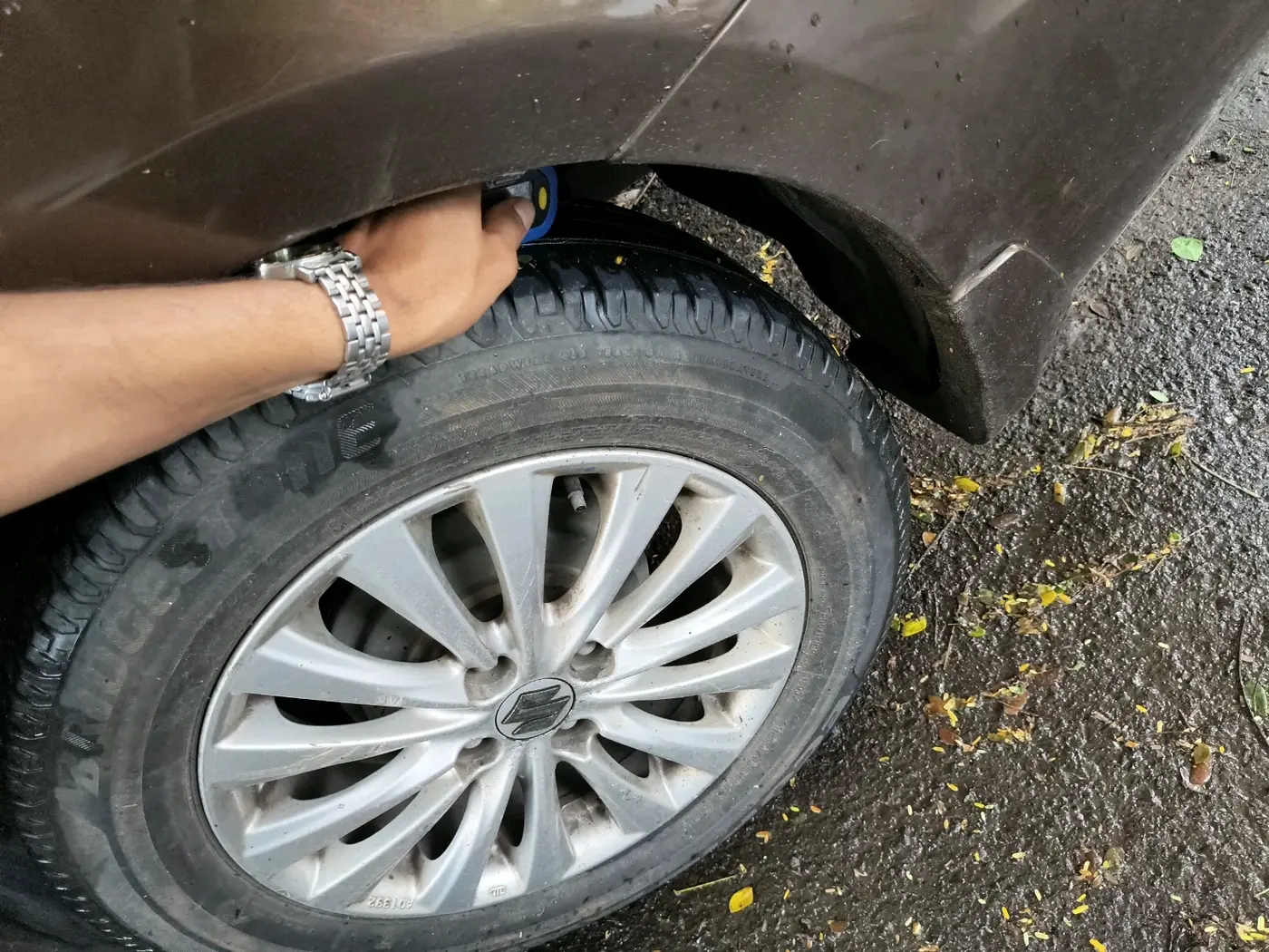 2016 Maruti Ciaz ZXI, Petrol, Manual, 1,12,777 km, tyre