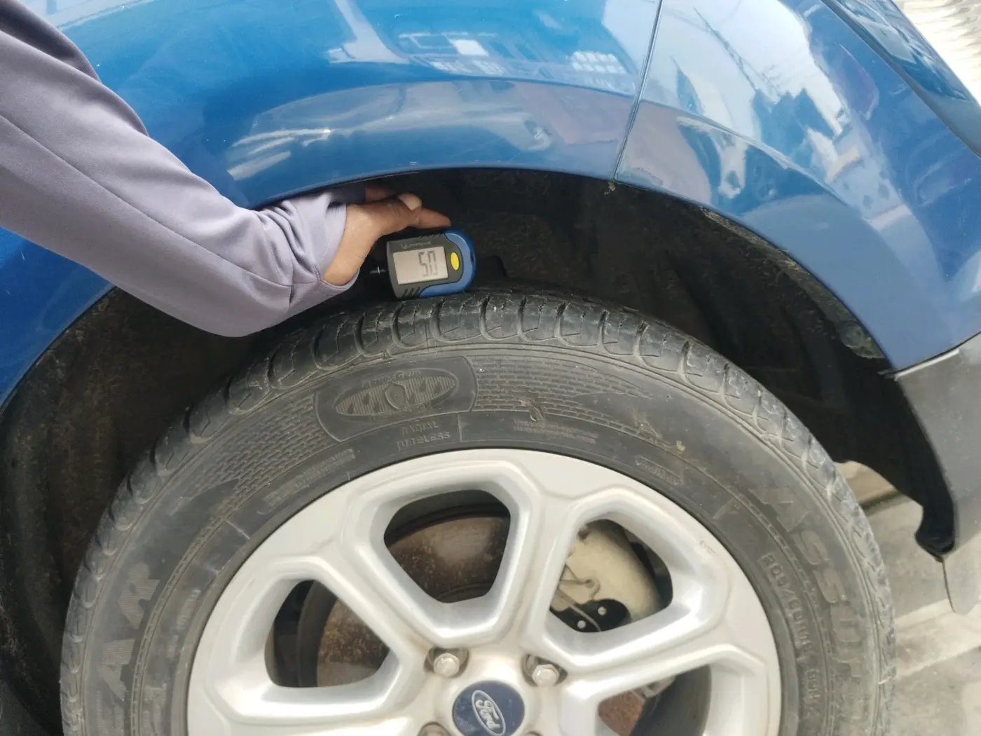 2020 Ford Ecosport TITANIUM + 1.5L PETROL AT, Petrol, Automatic, 20,267 km, tyre