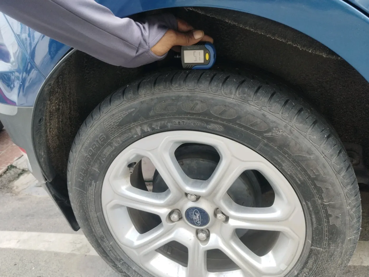 2020 Ford Ecosport TITANIUM + 1.5L PETROL AT, Petrol, Automatic, 20,267 km, tyre