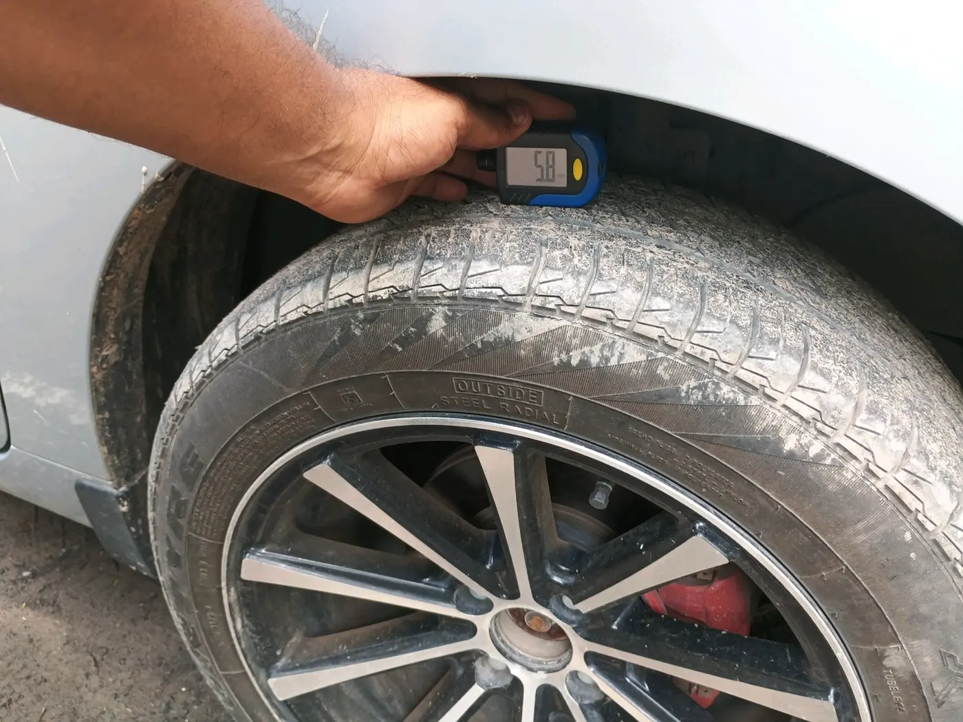 2023 Maruti Baleno SIGMA PETROL 1.2, Petrol, Manual, 27,139 km, tyre