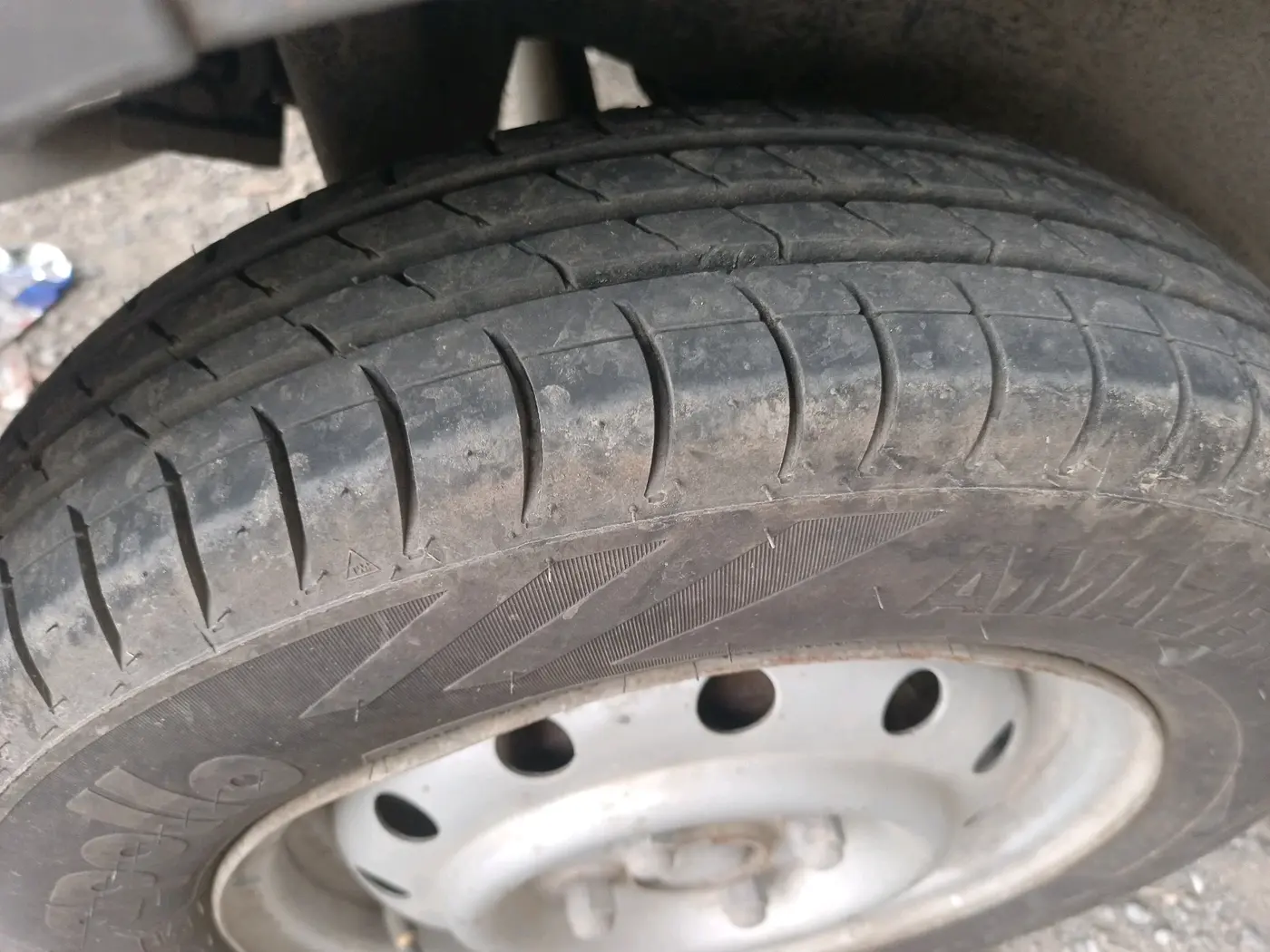 2016 Maruti Wagon R 1.0 LXI CNG, CNG, Manual, 1,36,666 km, tyre