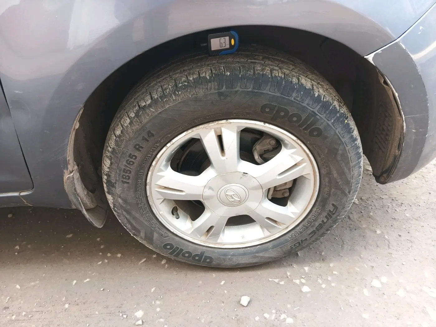 2012 Hyundai i20 SPORTZ 1.4 CRDI, Diesel, Manual, 1,61,660 km, tyre