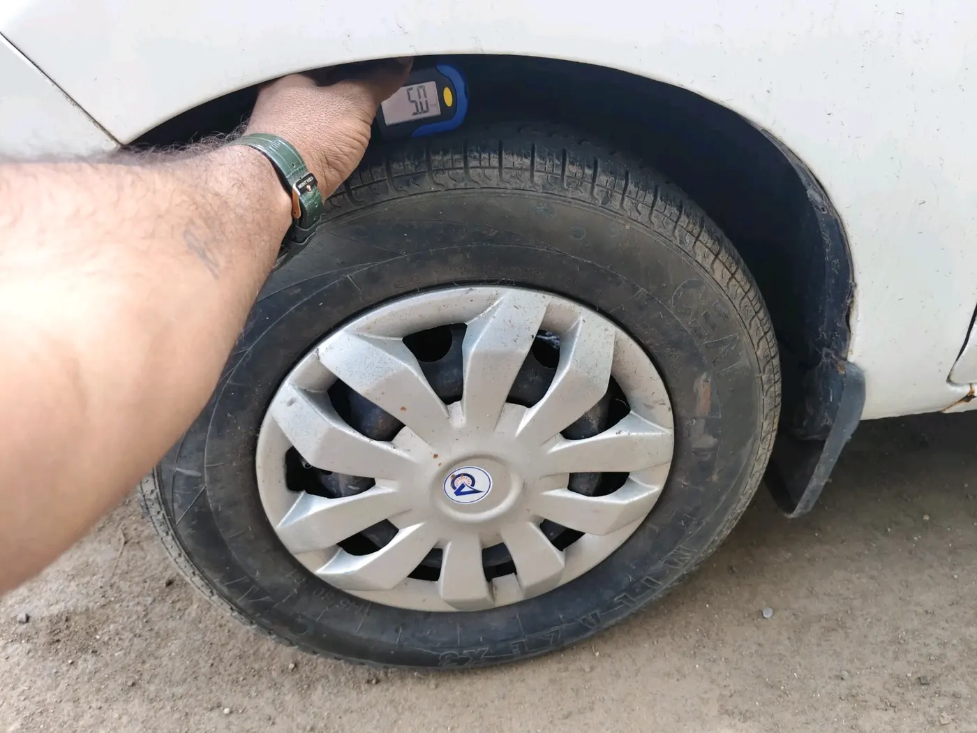 2014 Maruti Alto 800 LXI, Petrol, Manual, 75,961 km, tyre