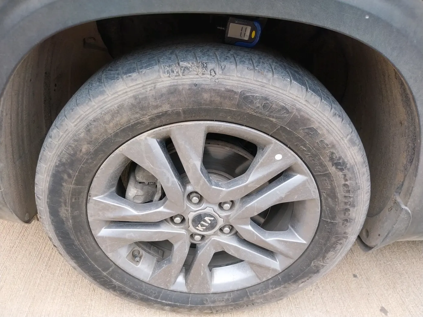 2019 KIA SELTOS HTX 1.5 DIESEL, Diesel, Manual, 55,049 km, tyre