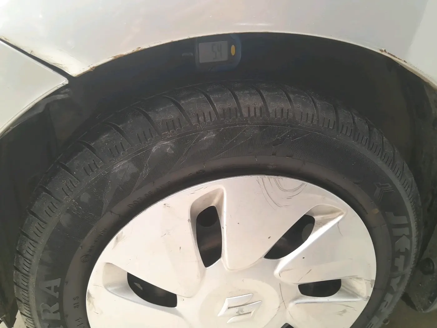 2014 Maruti Celerio VXI, CNG, Manual, 1,39,039 km, tyre