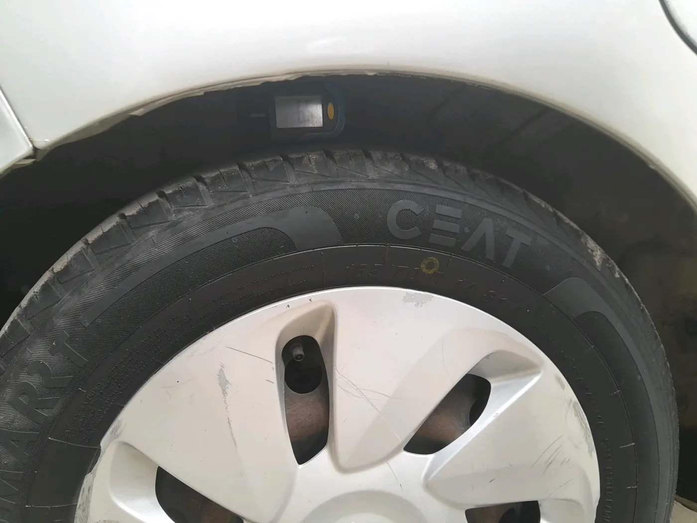 2014 Maruti Celerio VXI, CNG, Manual, 1,39,039 km, tyre
