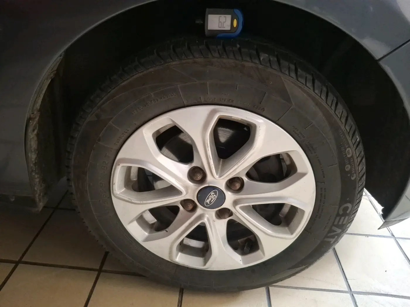 2017 Ford Figo Aspire TITANIUM1.5 DIESEL, Diesel, Manual, 81,756 km, tyre