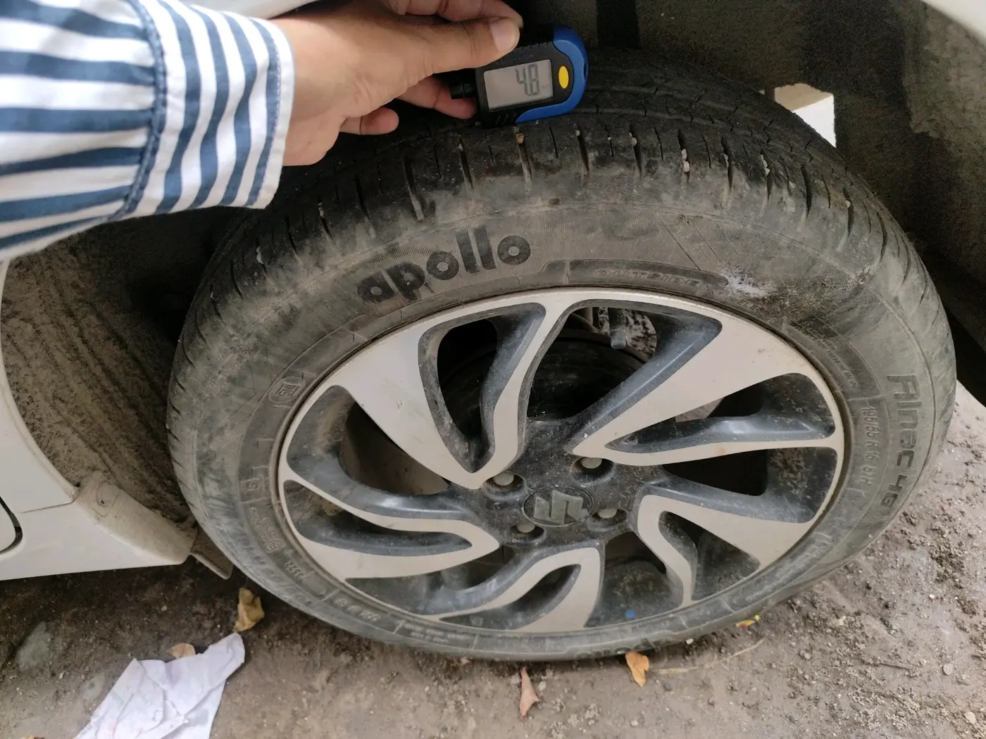 2020 Maruti Baleno ZETA PETROL 1.2, Petrol, Manual, 54,330 km, tyre