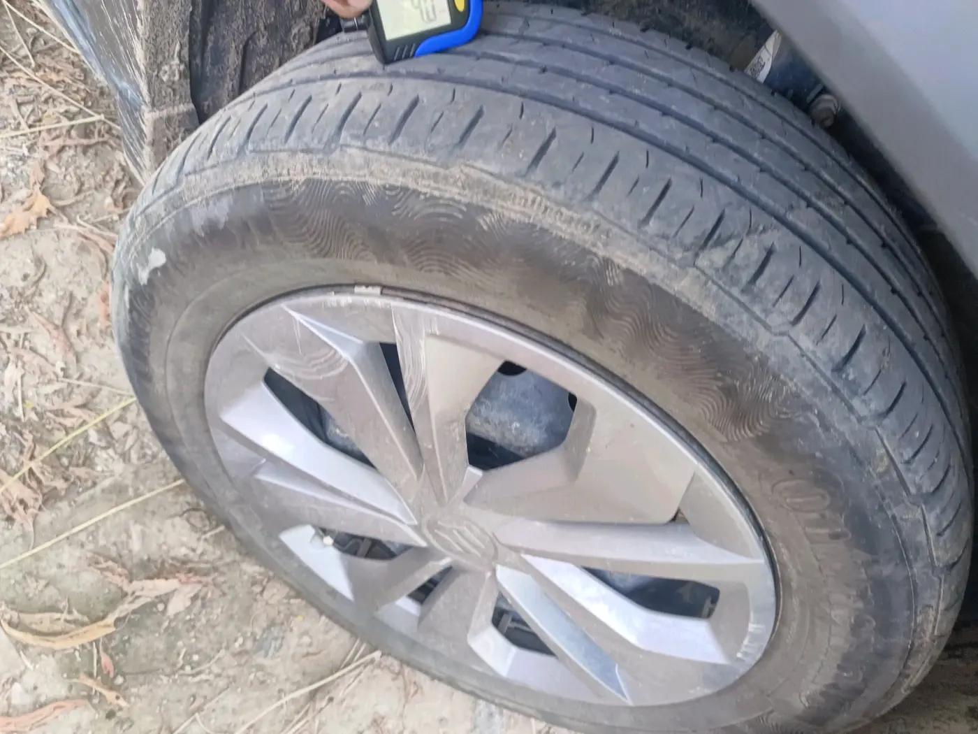 2023 Maruti FRONX SIGMA 1.2 MT, Petrol, Manual, 58,767 km, tyre