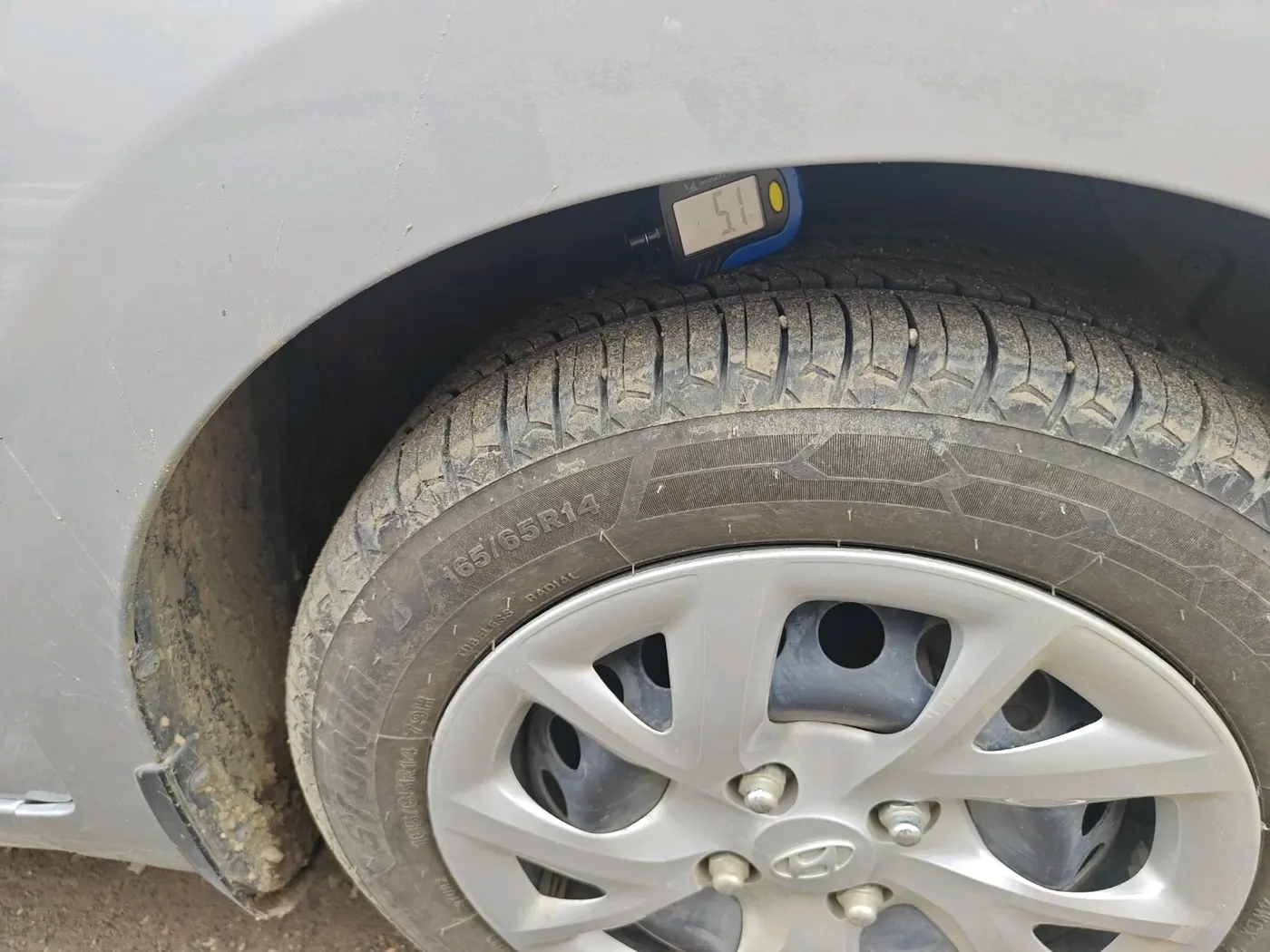 2019 Hyundai Grand i10 MAGNA 1.2 KAPPA VTVT, Petrol, Manual, 45,839 km, tyre
