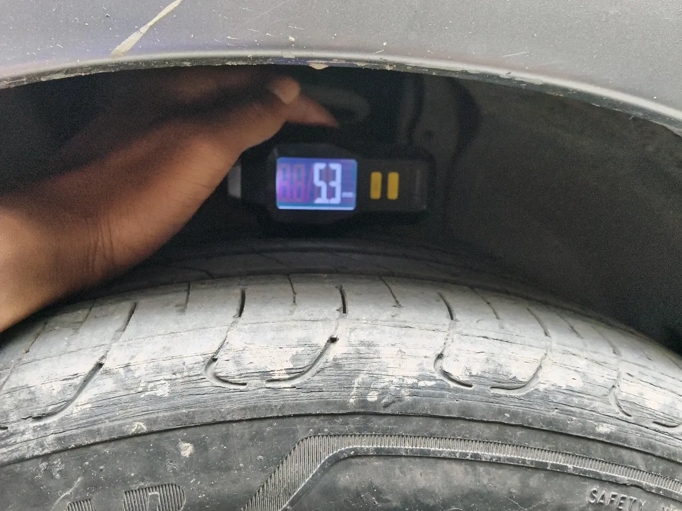 2019 Maruti Baleno ALPHA PETROL 1.2, Petrol, Manual, 1,02,652 km, tyre