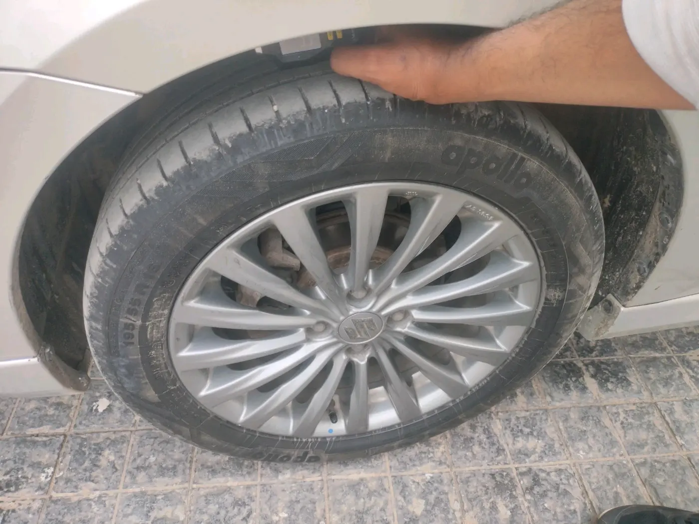 2016 Maruti Ciaz ZDI+ SHVS RS, Diesel, Manual, 77,438 km, tyre