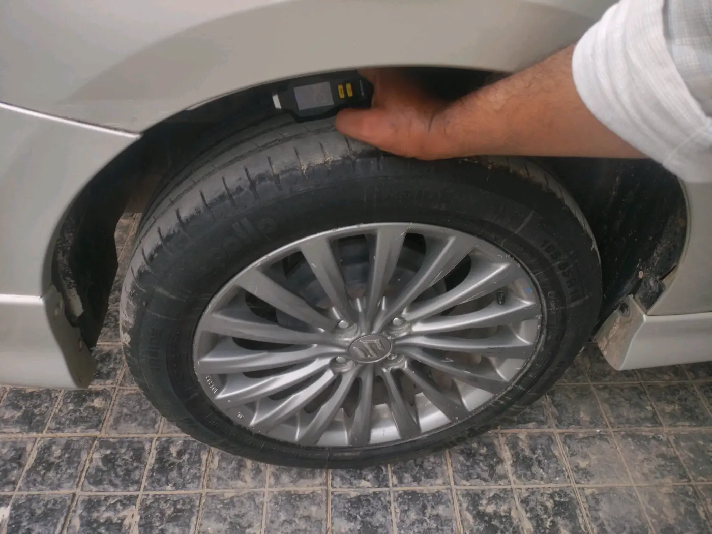 2016 Maruti Ciaz ZDI+ SHVS RS, Diesel, Manual, 77,438 km, tyre