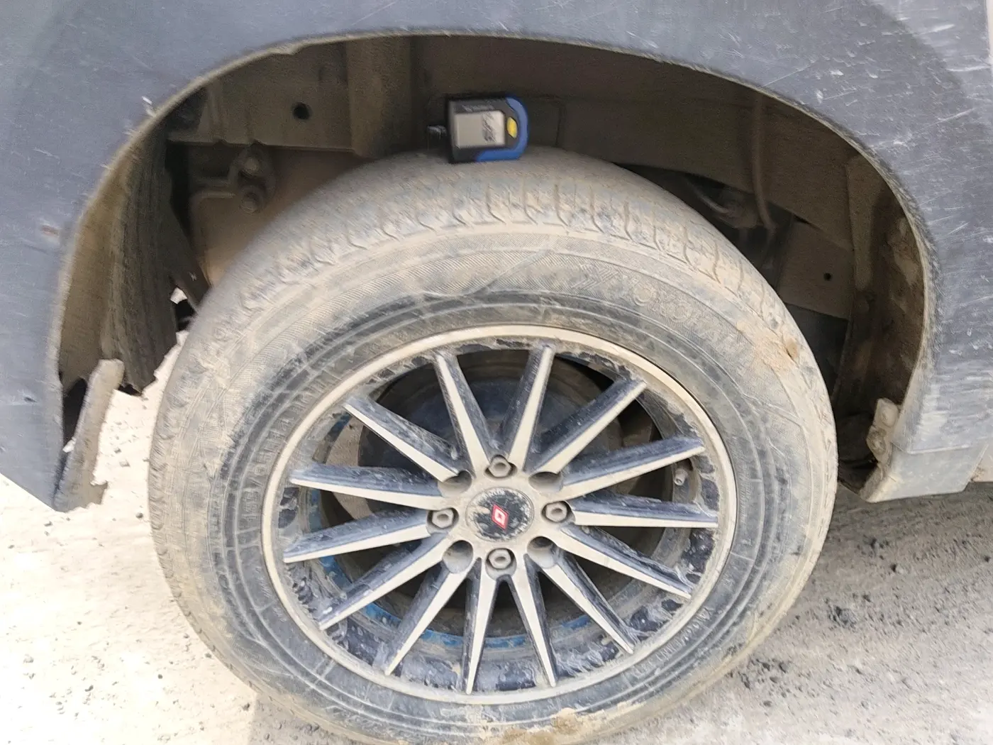 2018 Mahindra KUV 100 NXT K2 D 6S, Diesel, Manual, 75,566 km, tyre