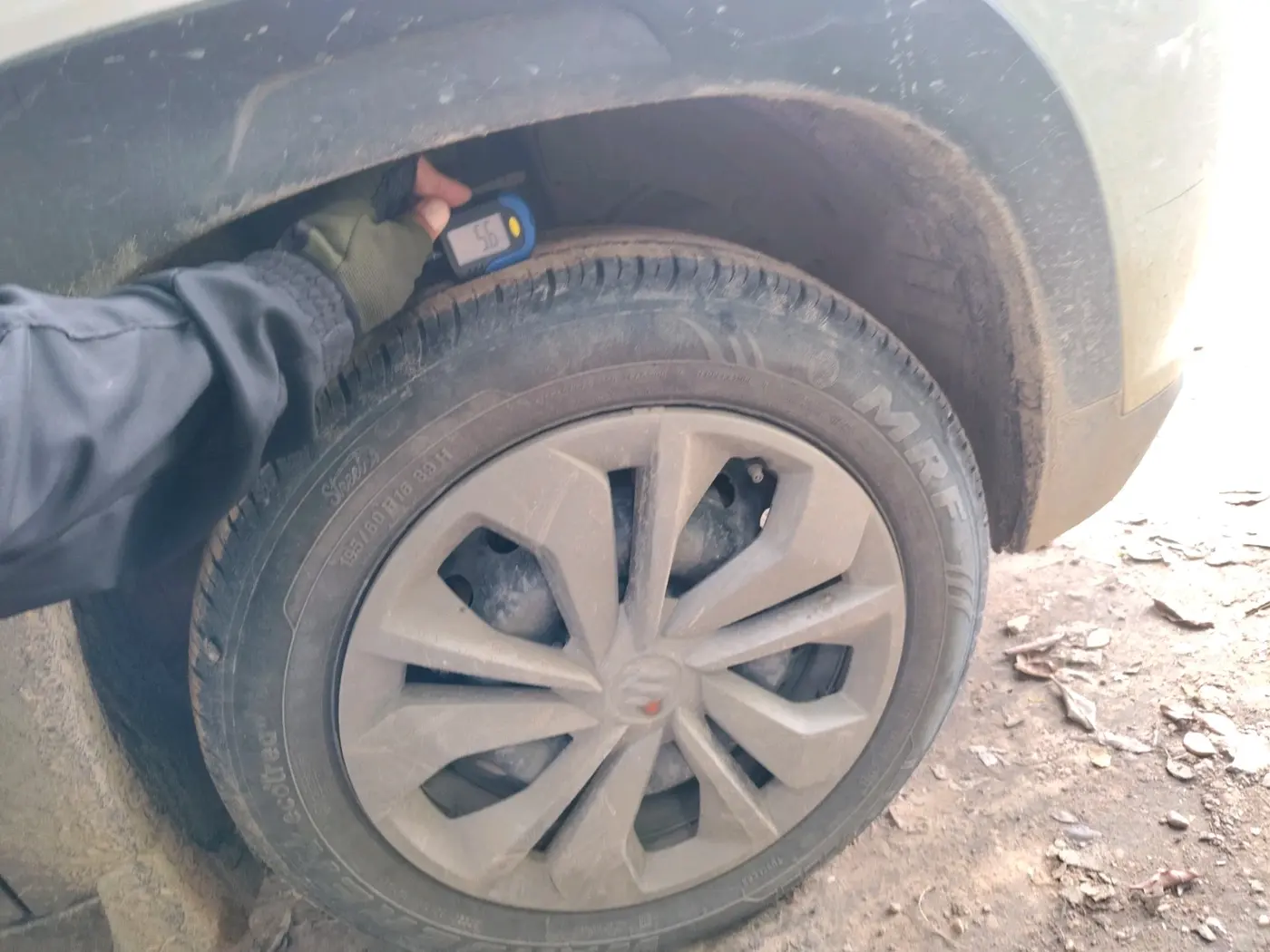2026 Maruti FRONX DELTA CNG 1.2 MT, CNG, Manual, 14,139 km, tyre