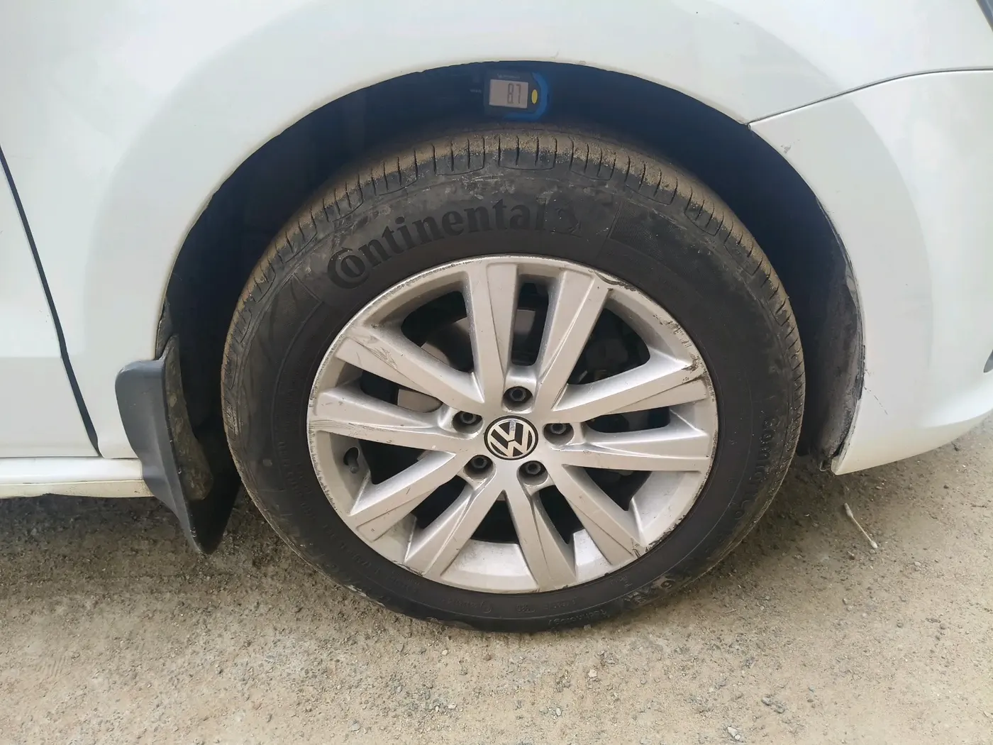 2015 Volkswagen Polo GT TSI AT, Petrol, Automatic, 87,939 km, tyre