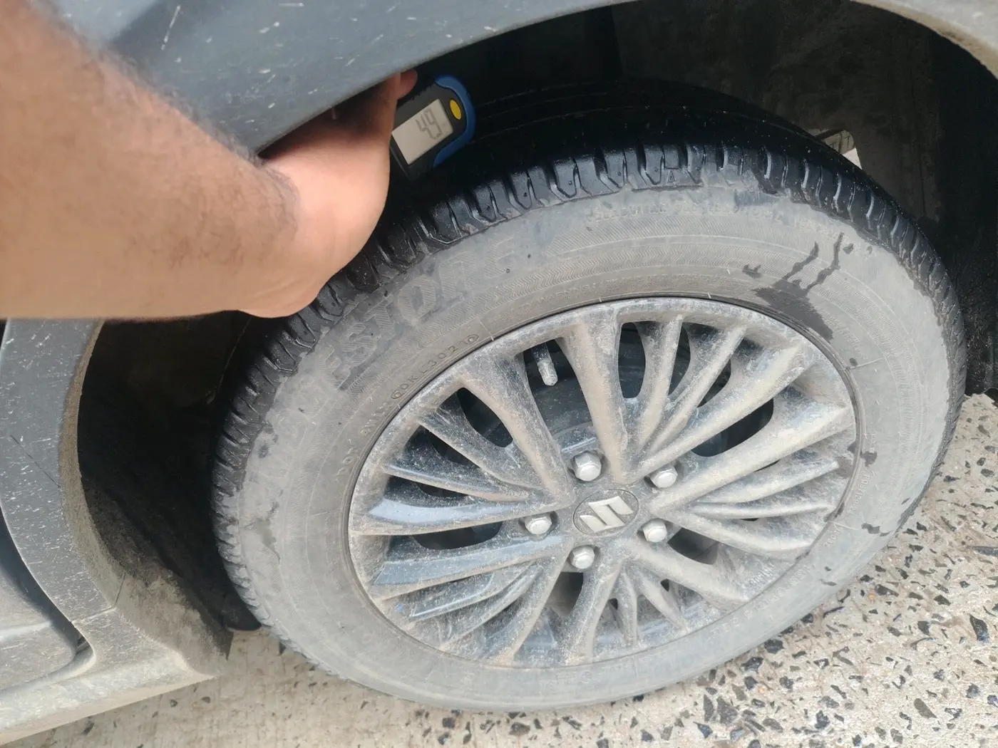 2021 Maruti XL6 ZETA MT, Petrol, Manual, 24,611 km, tyre