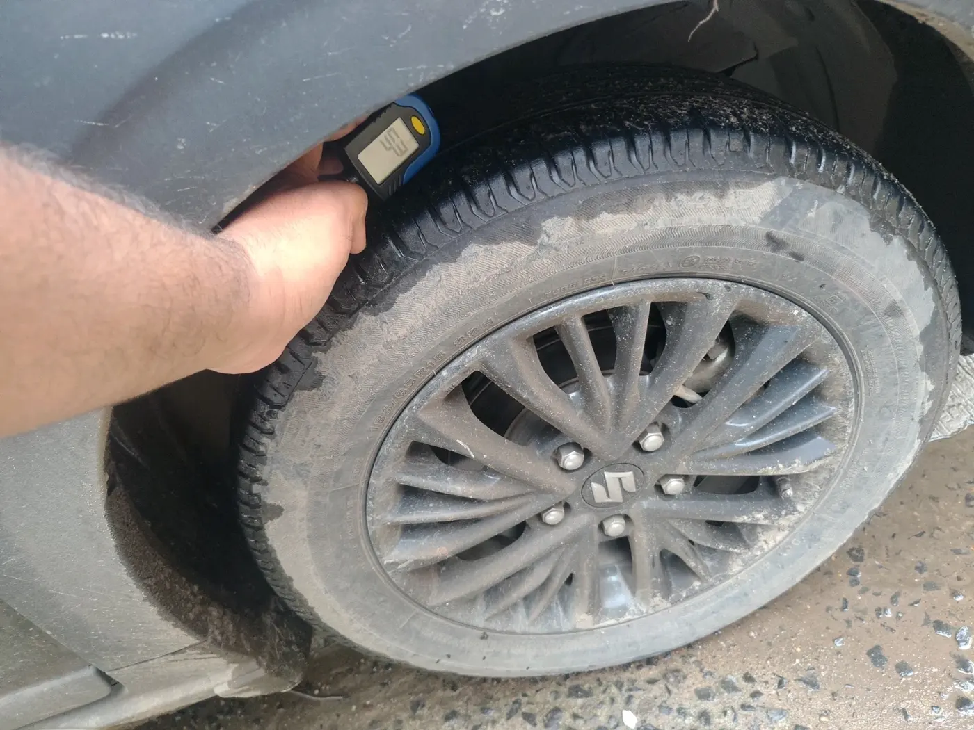 2021 Maruti XL6 ZETA MT, Petrol, Manual, 24,611 km, tyre