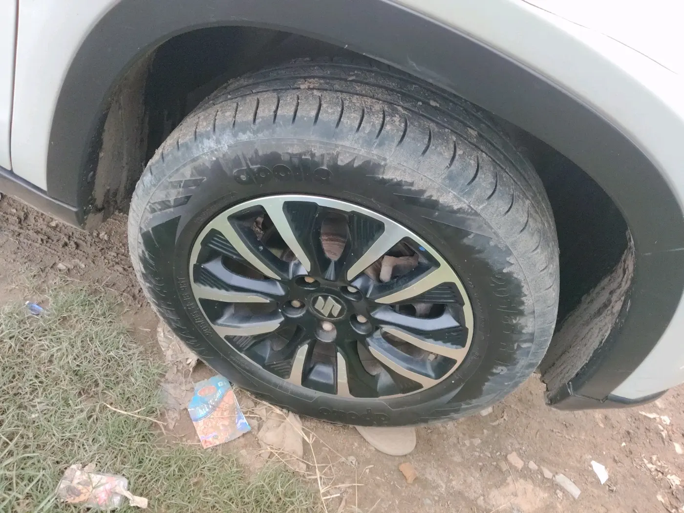 2022 Maruti Vitara Brezza ZXI PLUS, Petrol, Manual, 81,095 km, tyre