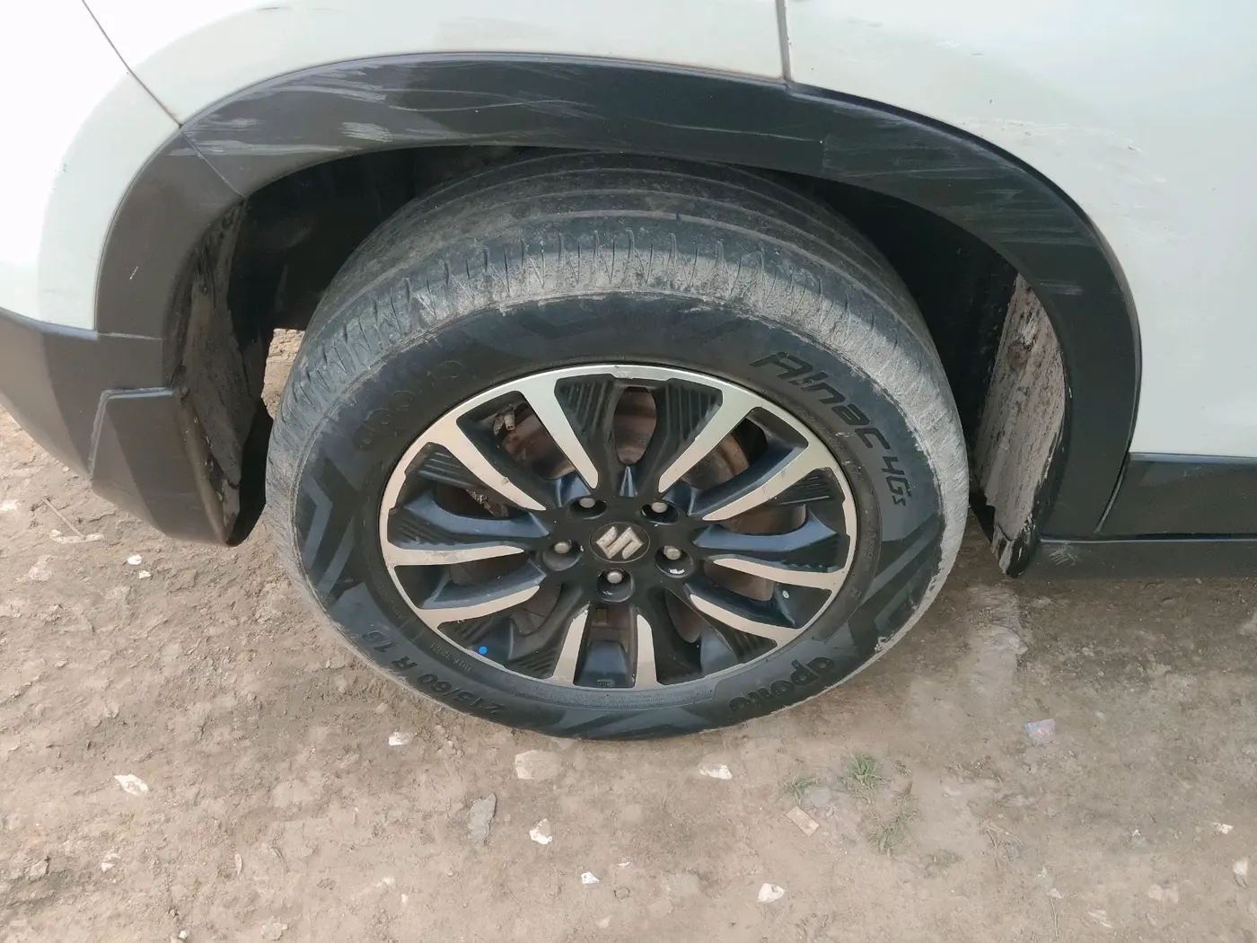 2022 Maruti Vitara Brezza ZXI PLUS, Petrol, Manual, 81,095 km, tyre