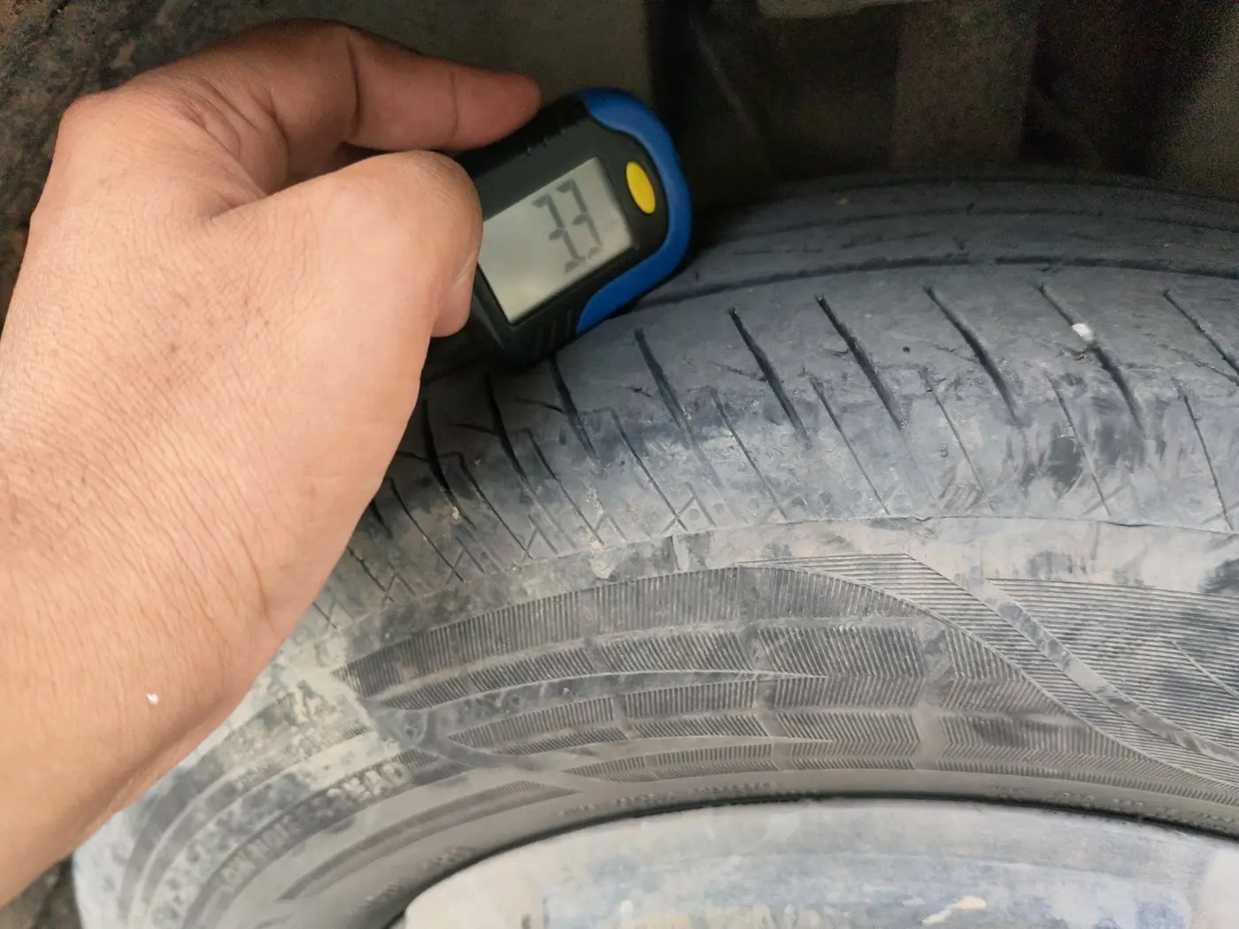 2025 Tata PUNCH PURE MT CNG, CNG, Manual, 28,840 km, tyre