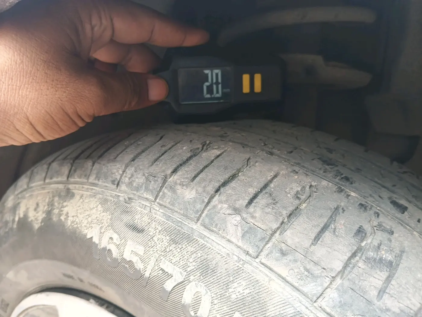 2022 Tata TIGOR XZ PLUS CNG, CNG, Manual, 57,729 km, tyre