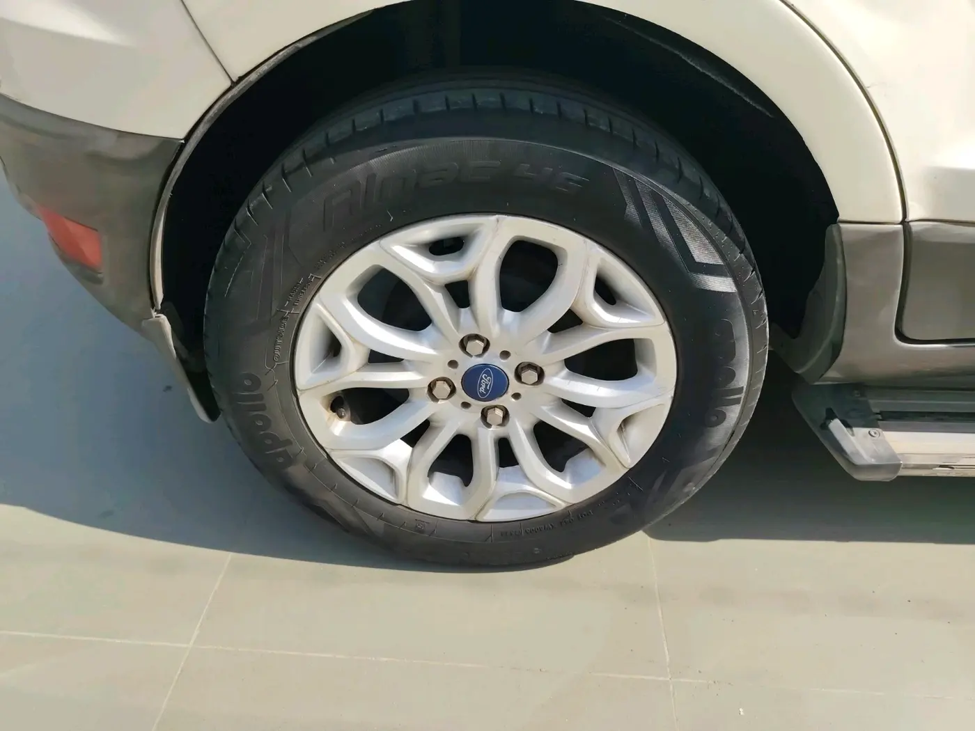 2016 Ford Ecosport TITANIUM+ 1.5L DIESEL, Diesel, Manual, 1,68,023 km, tyre