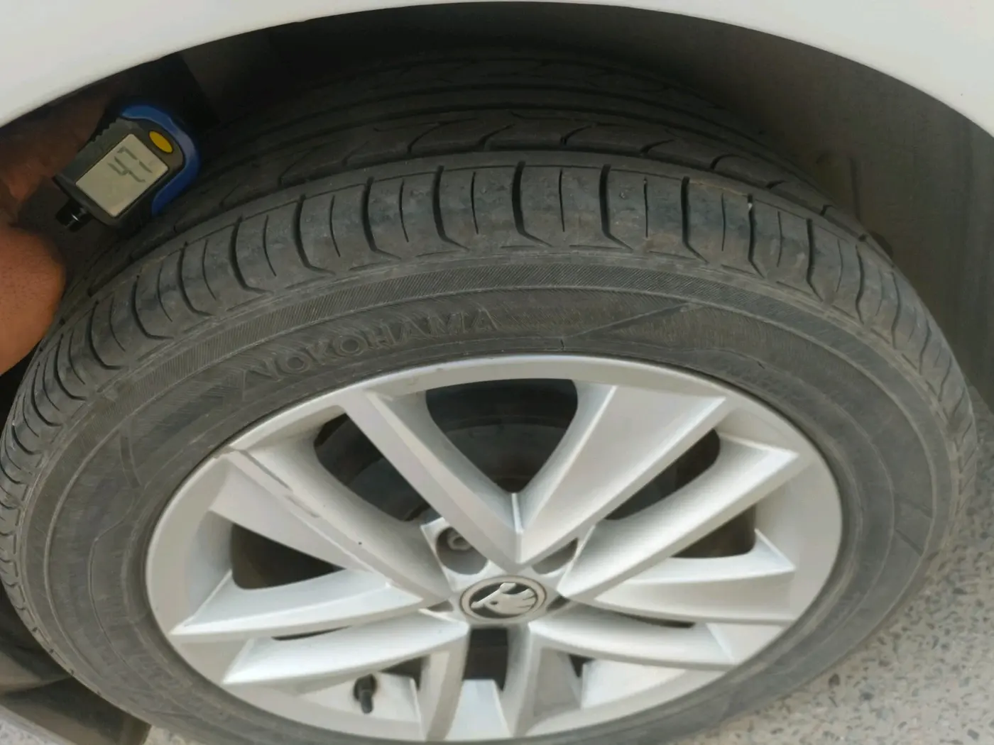 2020 Skoda Rapid STYLE TSI, Petrol, Manual, 76,084 km, tyre