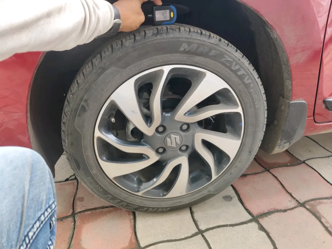 2019 Maruti Baleno ZETA PETROL 1.2, Petrol, Manual, 1,47,302 km, tyre