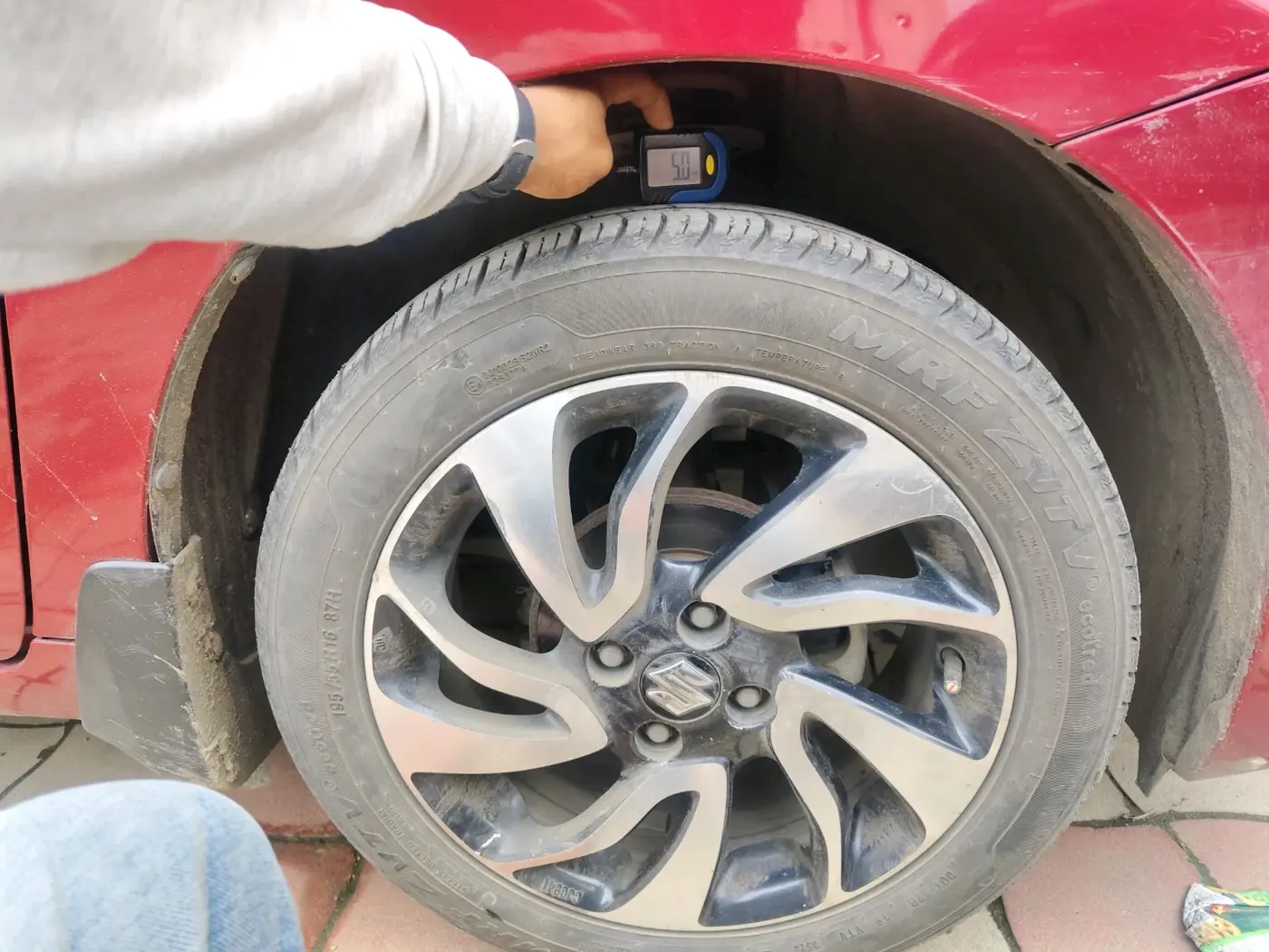 2019 Maruti Baleno ZETA PETROL 1.2, Petrol, Manual, 1,47,302 km, tyre
