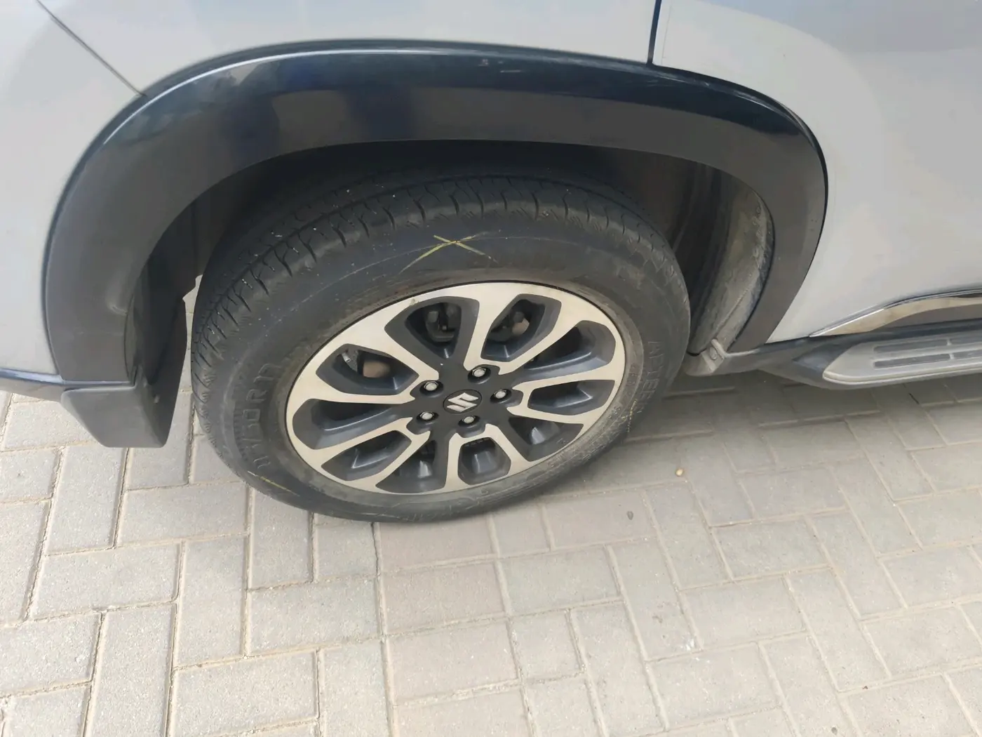 2022 Maruti Grand Vitara ALPHA PLUS HYBRID ECVT, Hybrid, Automatic, 61,245 km, tyre