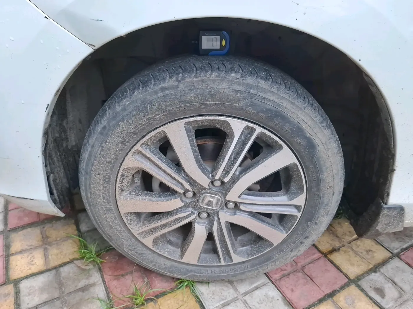 2021 Honda Amaze 1.2L I-VTEC VX, Petrol, Manual, 1,23,288 km, tyre