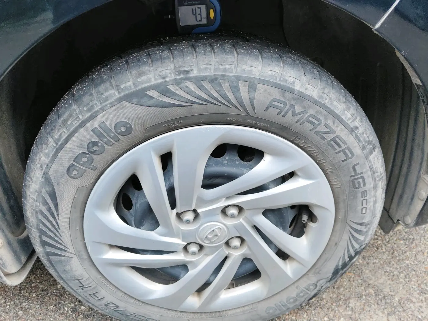 2020 Hyundai GRAND I10 NIOS MAGNA AMT 1.2 KAPPA VTVT, Petrol, Automatic, 30,423 km, tyre