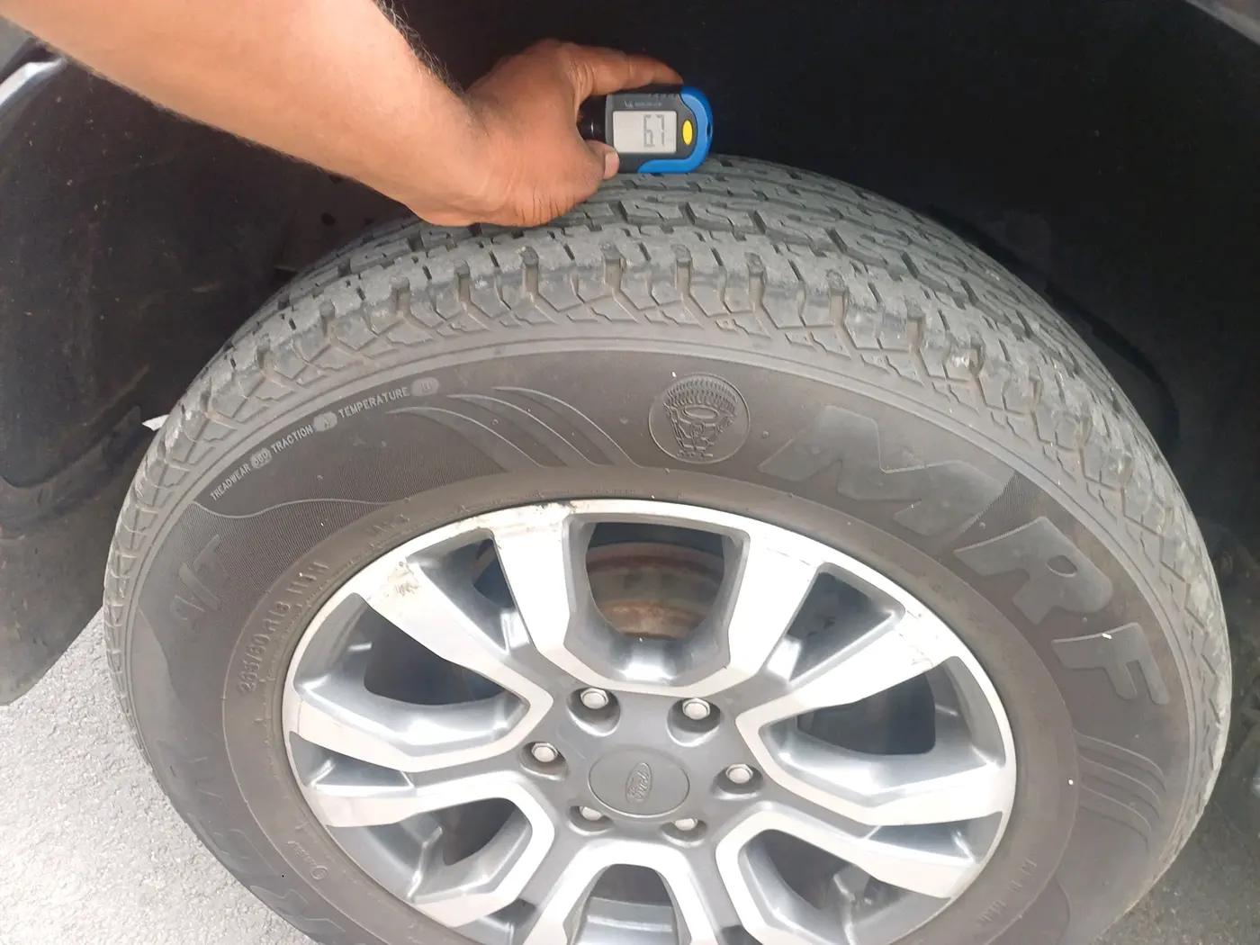 2021 Ford Endeavour TITANIUM PLUS 2.0 4X2 AT SUNROOF, Diesel, Automatic, 69,447 km, tyre