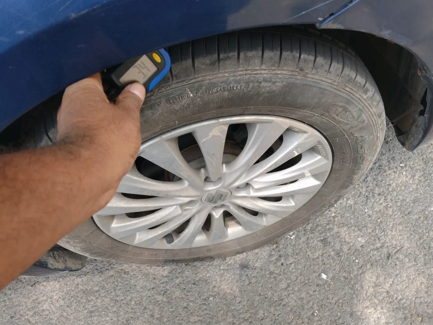 2021 Maruti Ciaz DELTA 1.5 SHVS MT PETROL, Petrol, Manual, 15,908 km, tyre