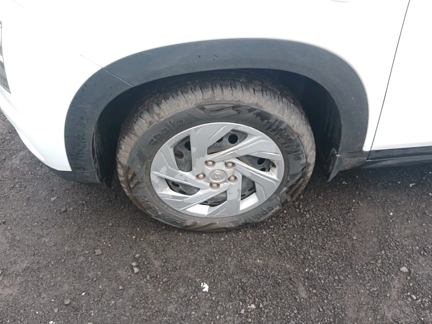 2023 Hyundai Creta E 1.5 PETROL, Petrol, Manual, 61,519 km, tyre