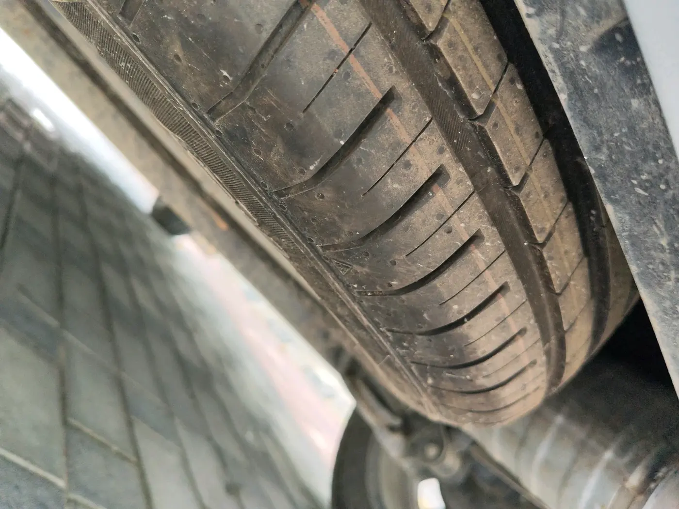 2025 Tata PUNCH Accomplished Plus (S) iCNG, CNG, Manual, 7,671 km, tyre