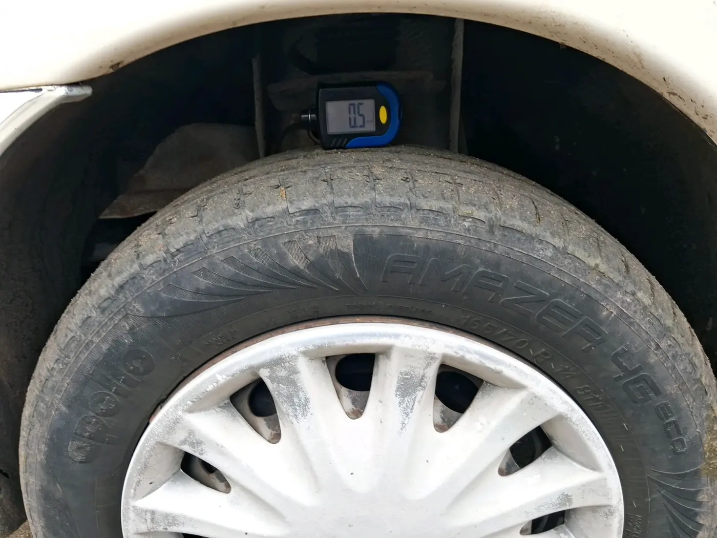 2015 Tata Indigo ECS LX TDI, Diesel, Manual, 1,46,359 km, tyre