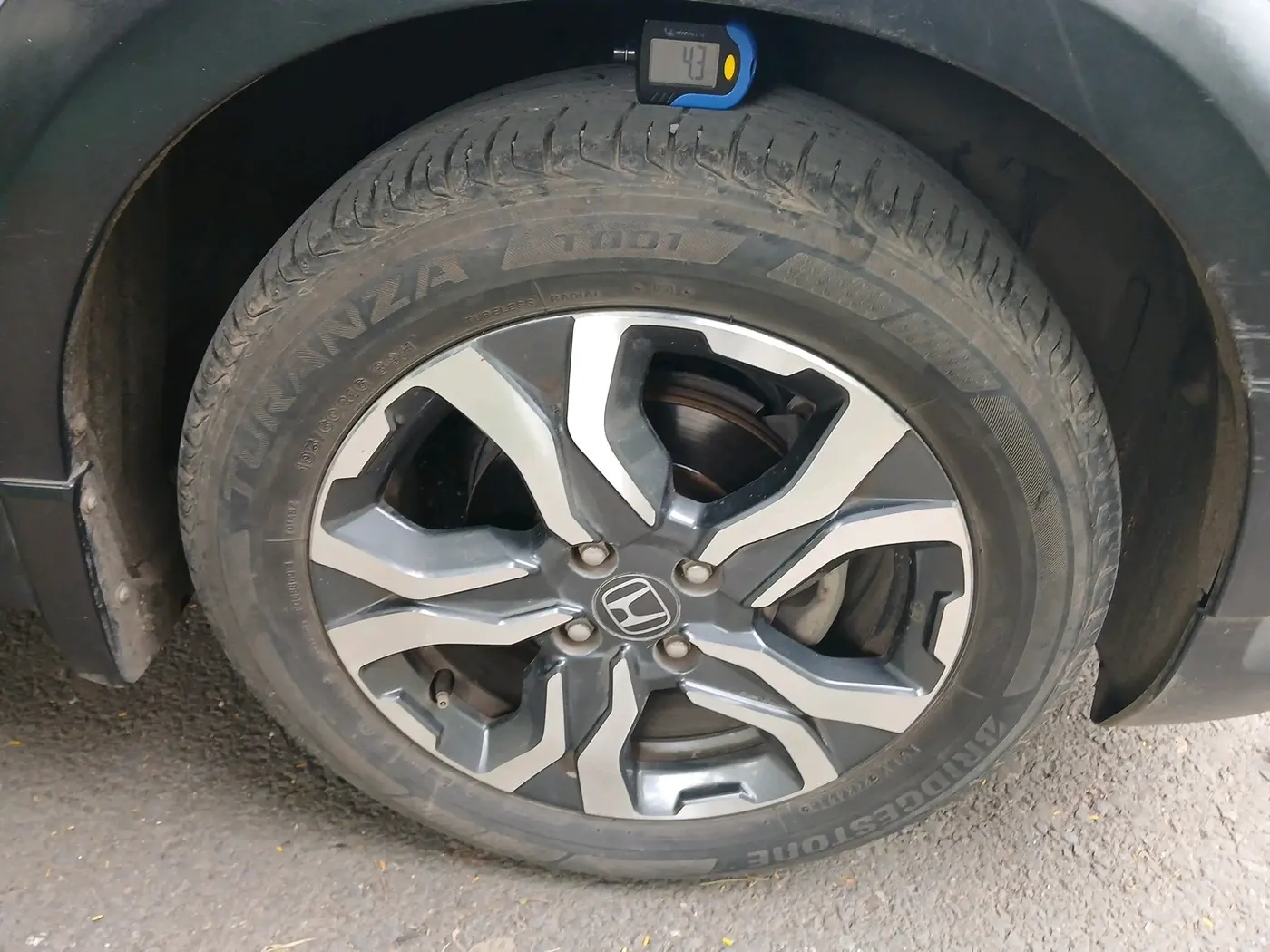 2019 Honda WR-V 1.2L I-VTEC S MT, CNG, Manual, 91,753 km, tyre