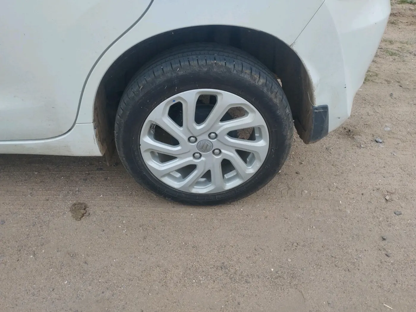 2024 Maruti Baleno ZETA 1.2 AGS, Petrol, Automatic, 10,002 km, tyre